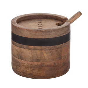 Salero y Pimentero de Madera de la Mejor Calidad, Diseño Innovador, Recipiente para Sazonar con Sal y Azúcar, Mejores Precios - Product Image 1