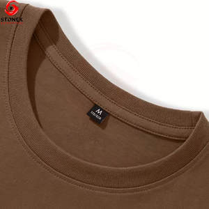 ผู้ผลิตเสื้อยืดผู้หญิง OEM ขายส่งเสื้อโอเวอร์ไซส์ลำลองสไตล์สตรีทแวร์ เสื้อหนานุ่มปักลาย ออกแบบสีตามสั่ง - Product Image 3