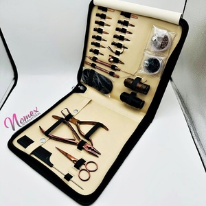 Kit de herramientas de extensión de cabello de Venta caliente Todas las herramientas son esenciales para trabajar para el cuidado y peinado del cabello en el kit Rexene de calidad superior - Product Image 6