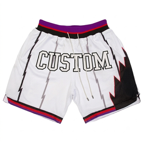 Manufacturer Custom logo High Quality Polyester Sublimation Printed Basketball 5 Inch Inseam Double <b>Layer</b> Men Custom Mesh Shorts - Product Image 5