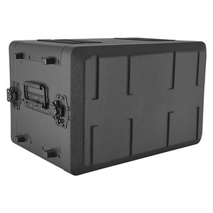 Flight Case Rack 6U con Profondità 12, Scomparto Microfoni Integrato, Costruzione in Polietilene, Design Salvaspazio - Product Image 1