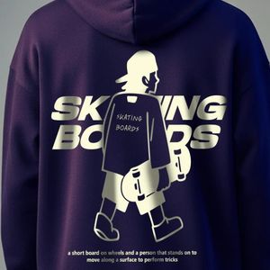 Sudadera Casual con Estampado de Sombrero de Vaquero para Hombre y Mujer, en Todos los Colores, 100% Poliéster, Tejido de Punto, Sudadera de Moda Otoñal - Product Image 4