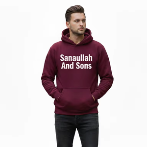 Pull à Capuche Hiver Homme en Polaire Écologique, Manches Longues, Style Streetwear, Design Personnalisé, en Polyester/Rayonne – Vente en Gros - Product Image 4