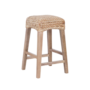 Taburete de Cocina sin Respaldo de Jacinto de Agua y Madera, Venta al por Mayor de Fábrica, Hecho en Vietnam - Product Image 3