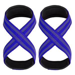 Sangles de musculation en coton personnalisables avec logo, réglables, antidérapantes, écologiques, pour entraînement croisé, portables - Product Image 2