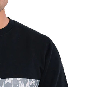 เสื้อสเวตเชิ้ตผู้ชายพรีเมียม ผ้าฝ้ายฟลีซ 100% แขนยาว สวมใส่สบาย คอวี ทรงพอดีตัว อุ่นในฤดูหนาว ระบายอากาศได้ดี เป็นมิตรต่อสิ่งแวดล้อม - Product Image 5