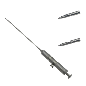 Agujas de Sutura de Acero Inoxidable Autoclavables de 1.5mm y 2.2mm, Instrumentos Laparoscópicos Manuales, Certificación Personalizada, Quirúrgicas - Product Image 1