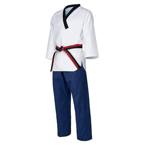Stylish Color New Fashion Taekwondo Uniform Wholesale Oversized Taekwondo Uniform <b>Make</b> <b>Your</b> <b>Own</b> Logo For Taekwondo Uniform - Product Image 5