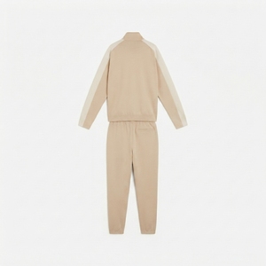 Ensemble décontracté deux pièces personnalisé avec logo OEM pour femme, survêtement tendance mi-saison chaud en tricot imprimé style sport 100% - Product Image 2