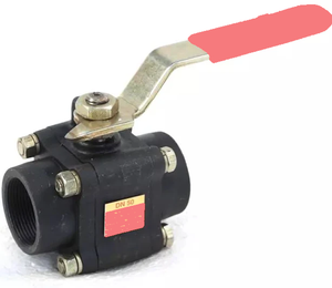 3/4 "RB 800 # คู่มือบอลวาล์ว NPT การเชื่อมต่อเหล็กคาร์บอนซีล PTFE อุณหภูมิสูงสำหรับน้ำ ASTM A105N สอดคล้อง - Product Image 4