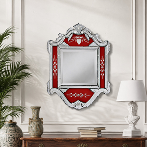Luxury Venetian Baroque Decorative Wall <b>Mirror</b> | Antique Style Ornate Glass <b>Mirror</b> for Living Room Bedroom Hotel Decor - Product Image 5