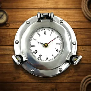 Porthole Ship Wall <b>Clock</b> Collectible <b>Victorian</b> Style Nautical Wall <b>Clock</b> Decorative Maritime <b>Clock</b> for Living Room Bedroom - Product Image 6