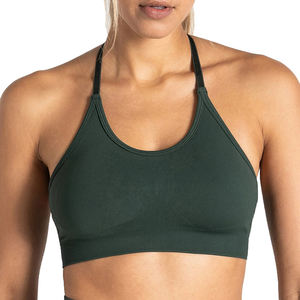 Sujetador Deportivo Sin Costuras de Alta Calidad para Mujer, para Fitness y Yoga, Top Deportivo con Logotipo Frontal, Ropa Deportiva Nueva - Product Image 4