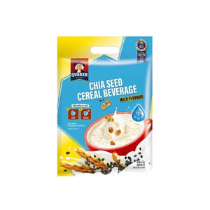 Céréales Quaker aux graines de chia et au lait 280g x 15 – Vente en gros en vrac Malaisie – Céréales d'avoine prêtes à consommer avec du lait - Product Image 1