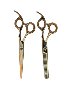 Ensemble de ciseaux à effiler professionnels pour barbier, ciseaux de coiffure pour salon, outil de coupe de cheveux, fournitures de beauté - Product Image 5