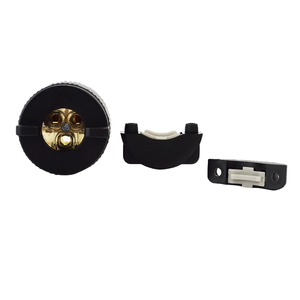 Prise électrique en nylon et laiton Hubbell compatible J-728, robuste, NEMA 6-20, 20A, 250V, homologuée CUL, protection IP20, pour la vente au détail - Product Image 4