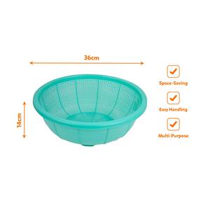 Grand panier égouttoir pour stand alimentaire, résistant aux odeurs, pour le lavage des légumes, grande capacité, pour buffet et préparation de traiteur - Product Image 4