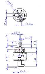 Cartucho cerámico CAP0071 45 mm OD - Product Image 2