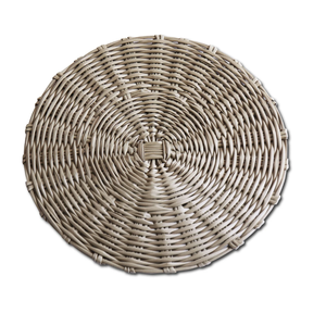 Seagrass Straw Placemats <b>Round</b> Hand-Woven <b>Table</b> <b>Mats</b> Natural Wicker Charger Plates for Boho Wedding Supplies - Product Image 1