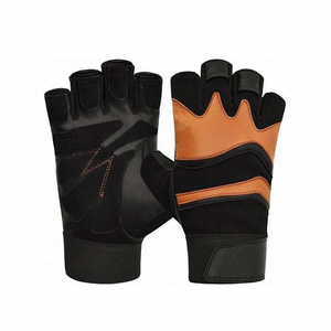 Leather Made Lightweight Customized Weight Lifting Gloves New Arrival Workout Gloves Weightlifting Gloves - Product Image 4
