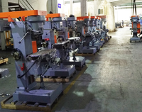 Bor senyawa CNC spindel ganda dan mesin pembolong