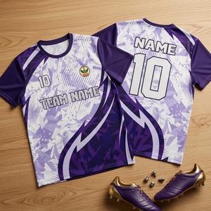 ชุดเสื้อและกางเกงฟุตบอลพร้อมโลโก้แบบกำหนดเองสำหรับทีมชาย - Product Image 1