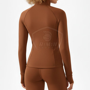 <b>Workout</b> Wear Gym Fitness Comfort Lightweight Breathable Quick Dry Plus Size New Design Gym <b>Jacket</b> For Women - Product Image 6