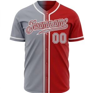 Maillot de baseball USA Australie, couleur personnalisée, look sportif vintage, logo d'équipe personnalisé, design coupe athlétique - Product Image 4