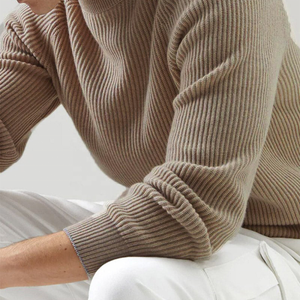 Sudadera de Forro Polar Sólido Bordada Unisex de 600g al por Mayor, Sudadera con Cuello Redondo para Hombre, Personalizable con Serigrafía, Invierno, Umri Sports - Product Image 2