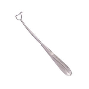 เครื่องมือผ่าตัดกระดูกและข้อ Barnhill Adenoid Curved Curette ขนาดเด็ก 6 มม. ความยาวรวม 83/4 (22 ซม.) ผลิตโดย Grip Surgical - Product Image 4