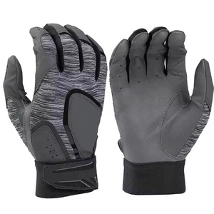 High Quality Leather Men's <b>Baseball</b> Batting Gloves-Durable Comfortable Customizable Wholesale - Product Image 1