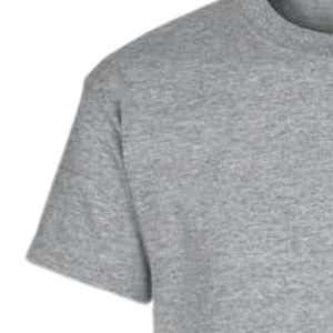 เสื้อยืดแขนสั้นเด็ก Heather Grey ลายพิมพ์โลโก้ทรงกลมเล็ก คอกลม สวมใส่สบายทุกวัน เสื้อยืดกราฟิกสำหรับเด็ก ใส่สบายในฤดูร้อน - Product Image 2