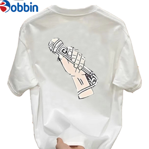 Camiseta Personalizada de Verano, Camiseta de Algodón para Jóvenes Unisex, Nueva Camiseta Informal de Manga Corta de 260 Gramos con Estampado de Dibujos Animados - Product Image 3