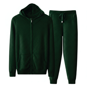 Chándales Deportivos Transpirables de Felpa Técnica 100% Algodón con Logotipo Personalizado, para Hombre, Tallas Grandes, con Cordón Ajustable, para Invierno - Product Image 1
