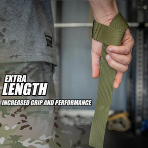 Correa de Algodón para Levantamiento de Pesas, Personalizada, Ajustable, Ligera, Ecológica, en Forma de 8, para Gimnasio, Fitness y Seguridad - Product Image 4
