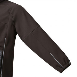 Chaqueta de invierno impermeable para hombre, suave, con forro polar cálido, cuello alto y múltiples bolsillos para clima frío. - Product Image 6