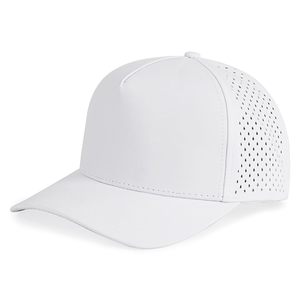 Casquette Trucker Blanche à 6 Panneaux en Maille Respirante, Réglable avec Fermeture Snapback, pour Tenue Décontractée Extérieure Printemps-Été, Unisexe Adulte - Product Image 1