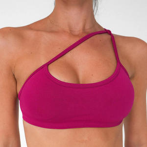 Soutien-gorge de sport double couche pour femme, dos nu à bretelles, maintien élevé, pour la course, la gym, le fitness, l'entraînement, le yoga, haut court respirant, vêtements de sport OEM - Product Image 4