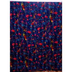Colchas Kantha Modernas y de Estilo Vintage, Étnicas, Tradicionales, 100% Algodón, Ecológicas, Hechas a Mano, Estampadas, para Uso Doméstico - Product Image 1