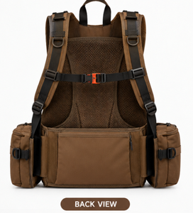 Chaleco Utilitario para Hombre, para Caza en Campo Abierto, Ligero, con Múltiples Bolsillos, Estilo Personalizado - Product Image 3