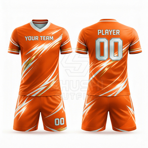Camiseta de Entrenamiento de Fútbol Personalizada de Alta Calidad para Niños, Uniforme de Fútbol Transpirable para Hombre - Product Image 6