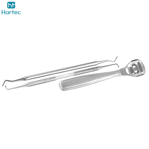 Podiatry Instrument <b>Set</b> 9 Piece Foot Care <b>Set</b> for Hard & Ingrown <b>Nails</b> <b>Nail</b> Clippers Corner Nippers Cuticle Remover <b>Nail</b> Scissor - Product Image 4