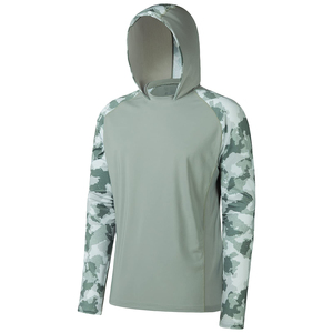 Vêtements de pêche UPF 50+ à séchage rapide, respirants, chemises de pêche à manches longues, sweat-shirt de pêche personnalisé avec service OEM - Product Image 6