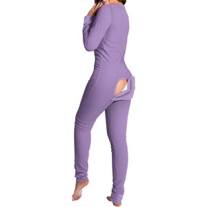 Combinaison à volants Best Choice, toucher doux, look tendance, en spandex et polyester, pour femme - Product Image 1