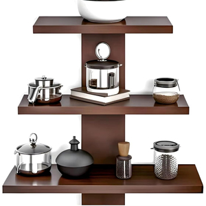 <b>Wall</b> Decor <b>Wall</b> <b>Shelves</b> for Home Decor Items, Living Room and Bedroom | <b>Wall</b> <b>Mount</b> Wooden <b>Wall</b> <b>Shelf</b> - Product Image 1