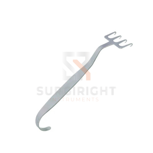 Freeman retractor เครื่องมือผ่าตัดออร์โธปิดิกส์สแตนเลสสตีลเยอรมันนำมาใช้ใหม่ได้รับการรับรอง CE คลาส - Product Image 3