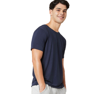 T-shirt décontracté unisexe pour homme, 100 % coton, coupe classique, manches courtes, col rond, 200 g, anti-boulochage, respirant, impression personnalisée - Product Image 5