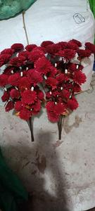 Lotus en tissu artisanal rose vif, moderne et écologique, pour décoration de mariage, fournitures florales et artisanat - Product Image 3