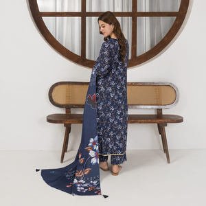 Ensemble 3 pièces de vêtements décontractés pour femmes de haute qualité en Khaddar, Nouvelle Arrivée 2026, Robe Shalwar Kameez en Khaddar pour usage quotidien - Product Image 6