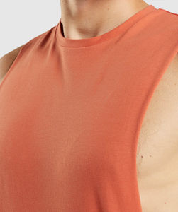 Débardeurs sans manches pour hommes en gros – Vêtements de sport et de fitness pour la gym – Grande vente – 180g 100% coton tricoté - Product Image 4